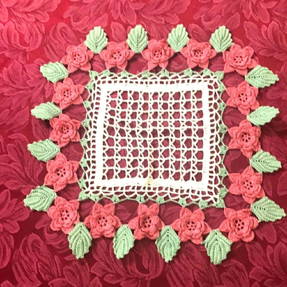 Crocheted Napkins Handcrafted